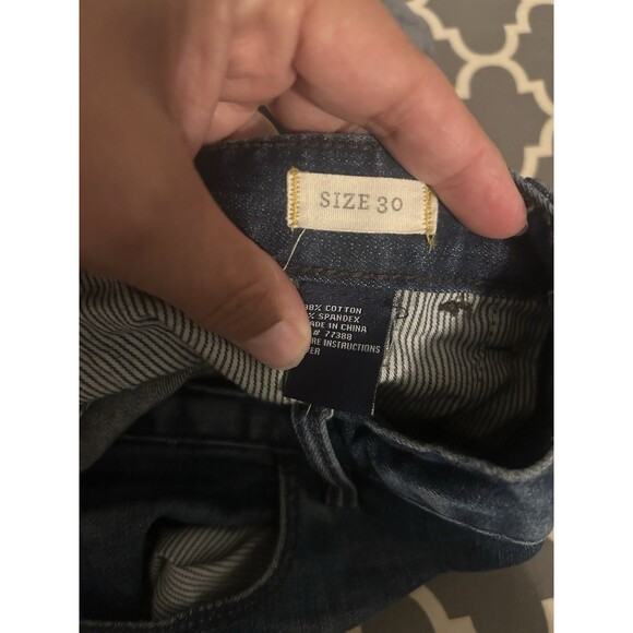 Madewell Denim Jean Shorts Women’s Mid Rise Medium Blue Wash Size 30 Stretchy - Picture 3 of 4